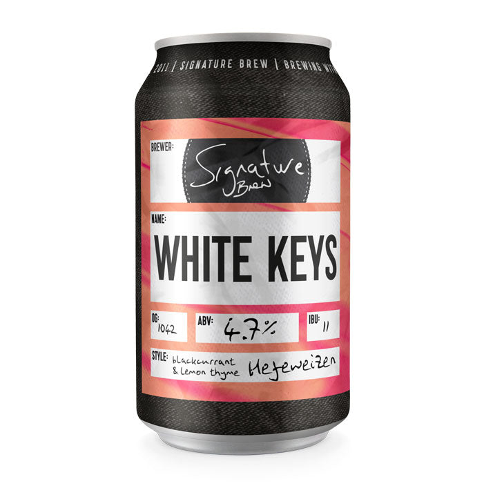 Signature Brew White Keys Hefeweizen 2018