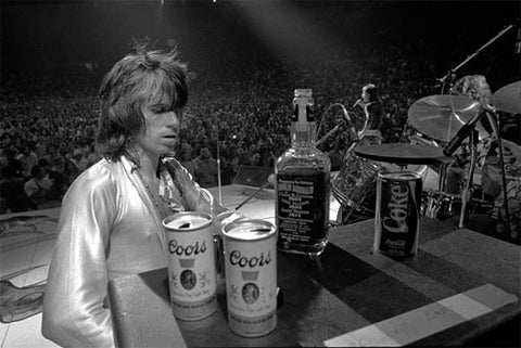 Keith Richards The Rolling Stones Beer