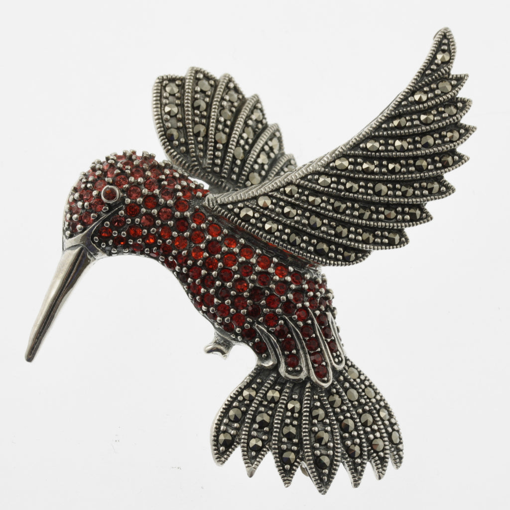 hummingbird brooch