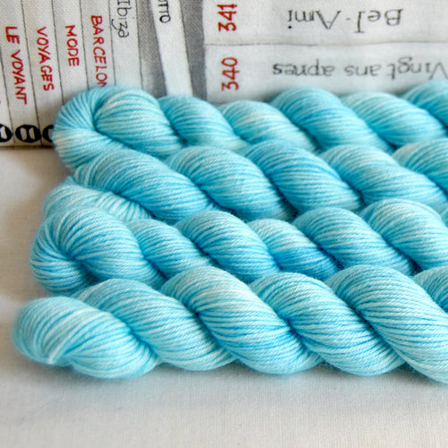 Gala Flok Multicolor Eyelash Yarn Turquoise - Humboldt Haberdashery