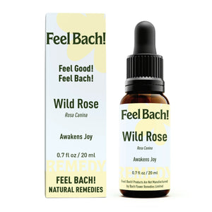 Wild Rose Flower Essence - Feel Good. Feel Bach!