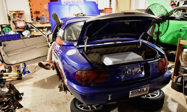 Working on Miata