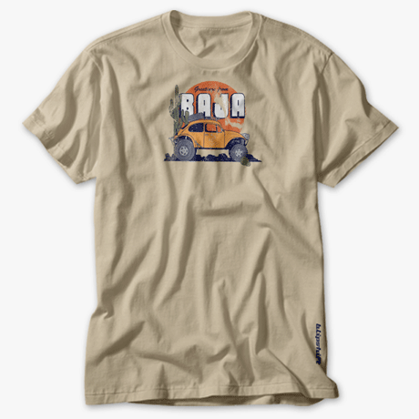 El Bug, a Baja Bug enthusiast car shirt | blipshift