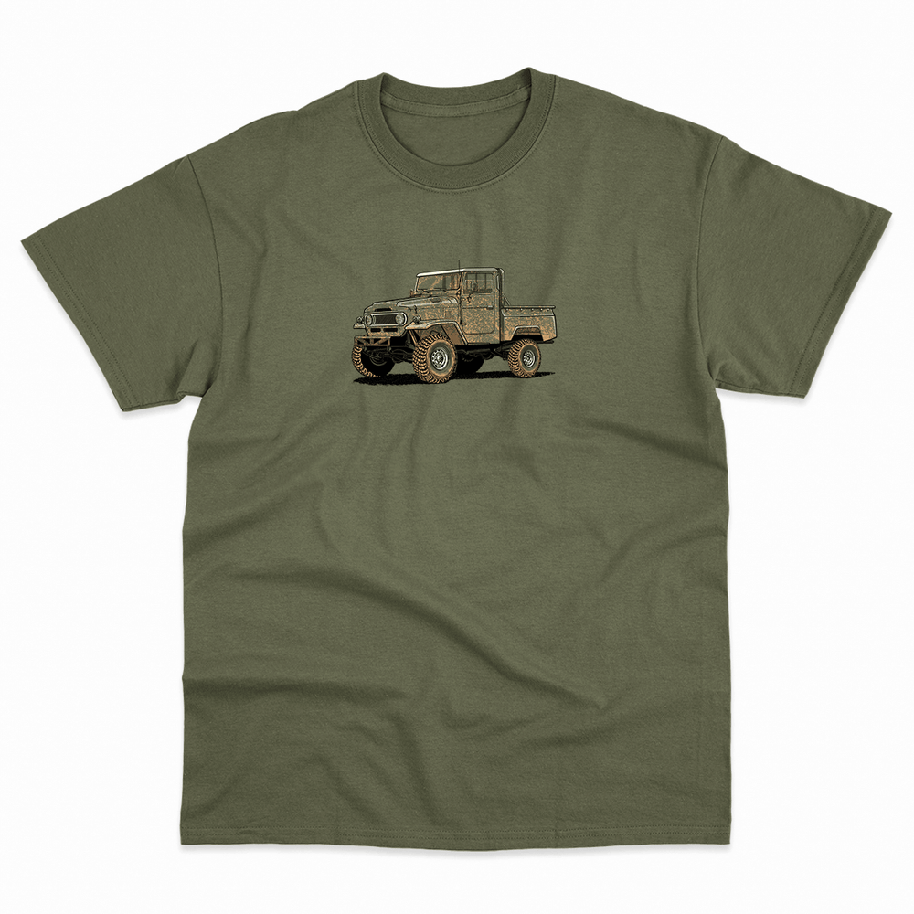 Mud Bud - An FJ 40 series mud truck enthusiast shirt | blipshift