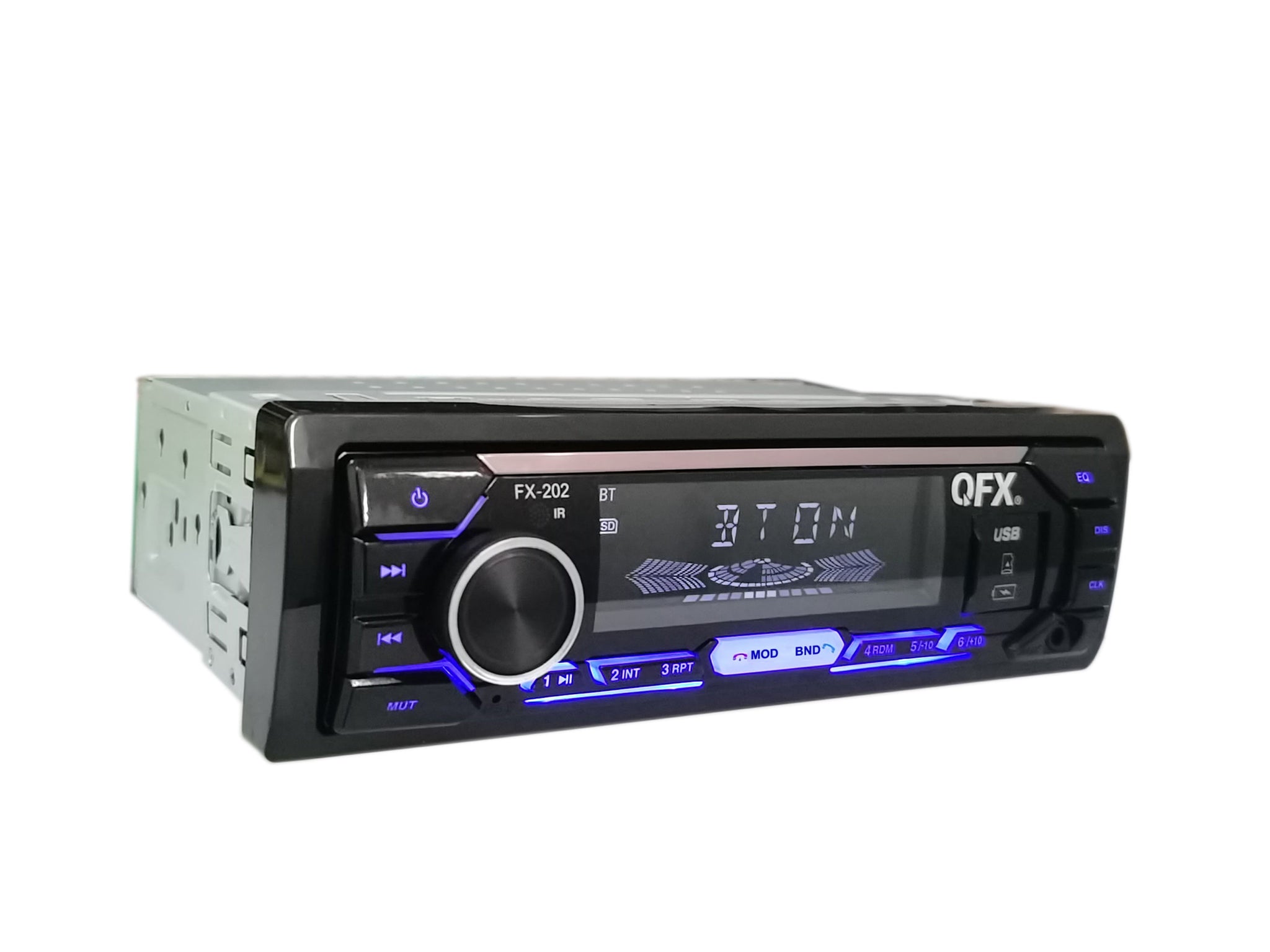 QFX FX-202 Car Stereo Bluetooth AM/FM Radio MP3 Player – Amazing Electronics