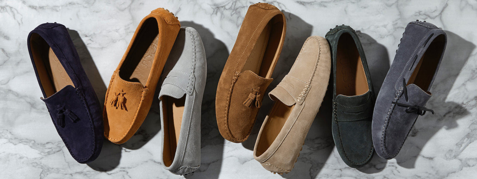 mens suede drivers