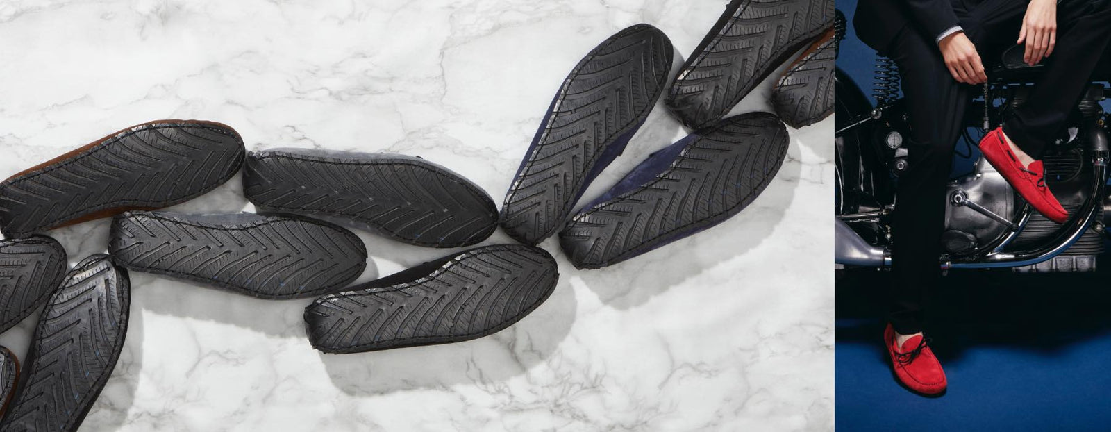 shoes with tire soles