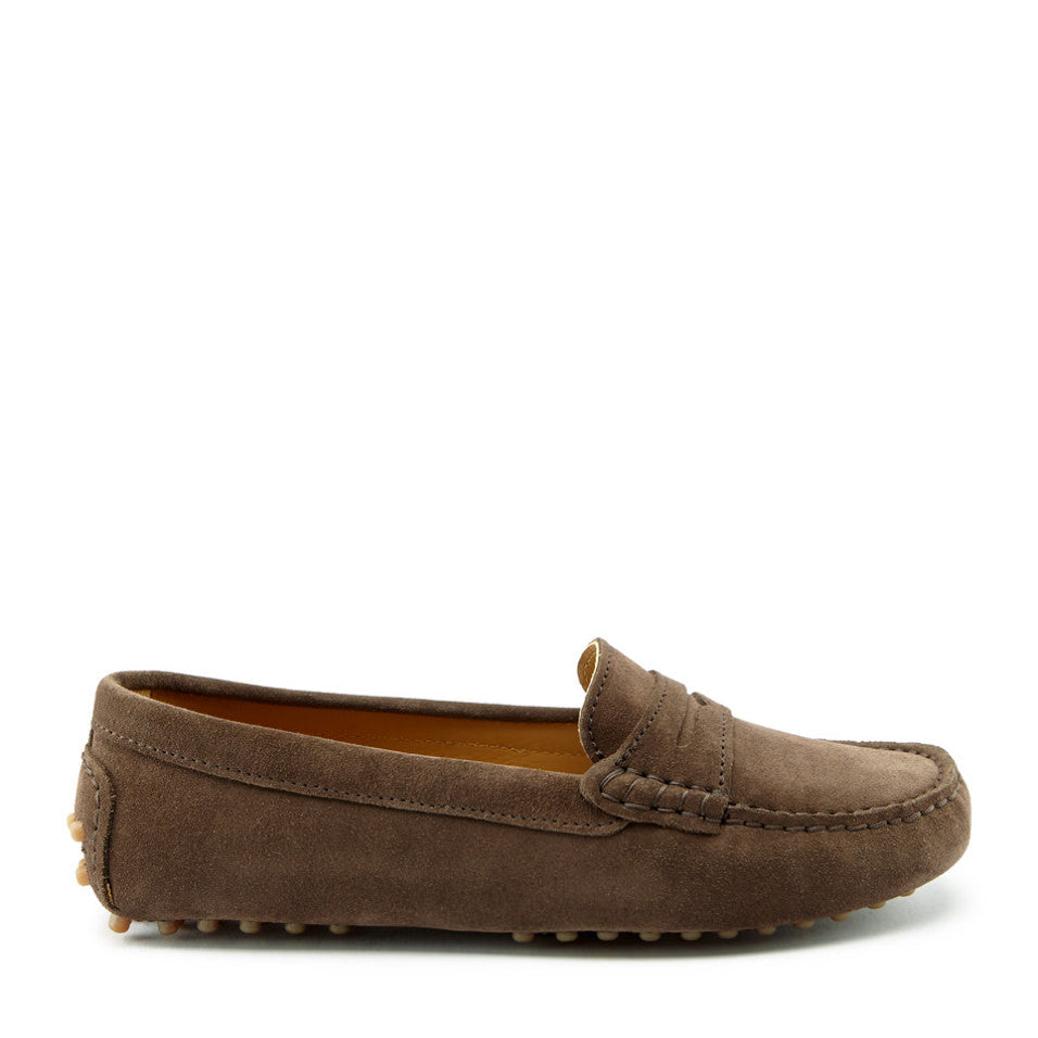 womens suede driving loafers