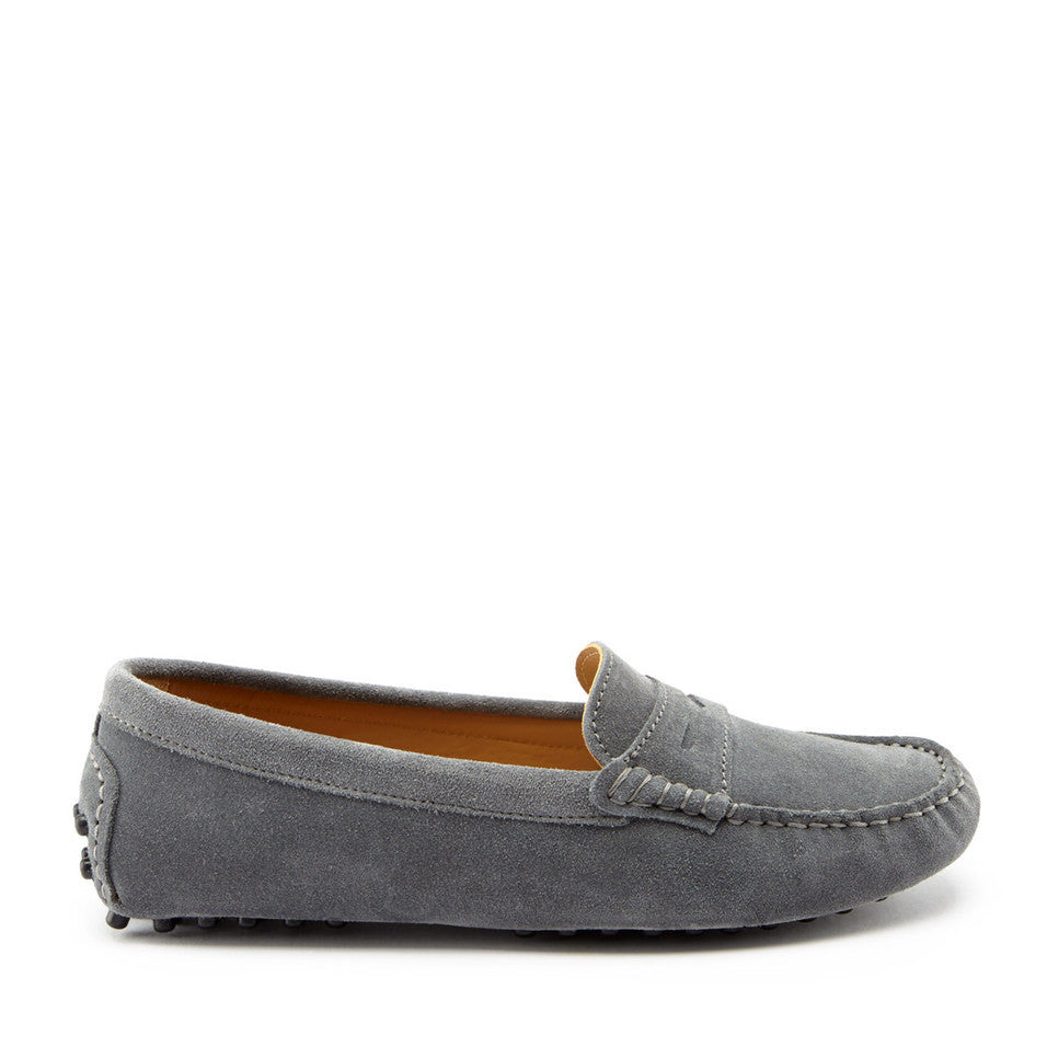 grey suede shoes women's