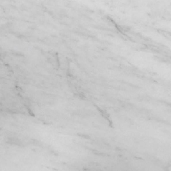 Carrara Marble Italian White Bianco Carrera 18x18 Marble Tile Honed -