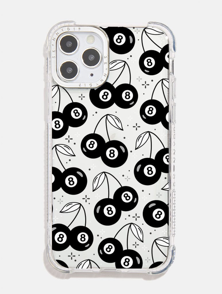 8 Ball Cherry Shock i Phone Case, i Phone 15 Plus Case