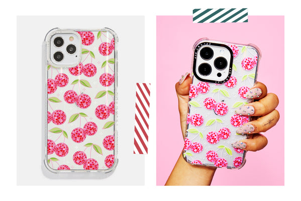 Disco Cherries Shock iPhone Case