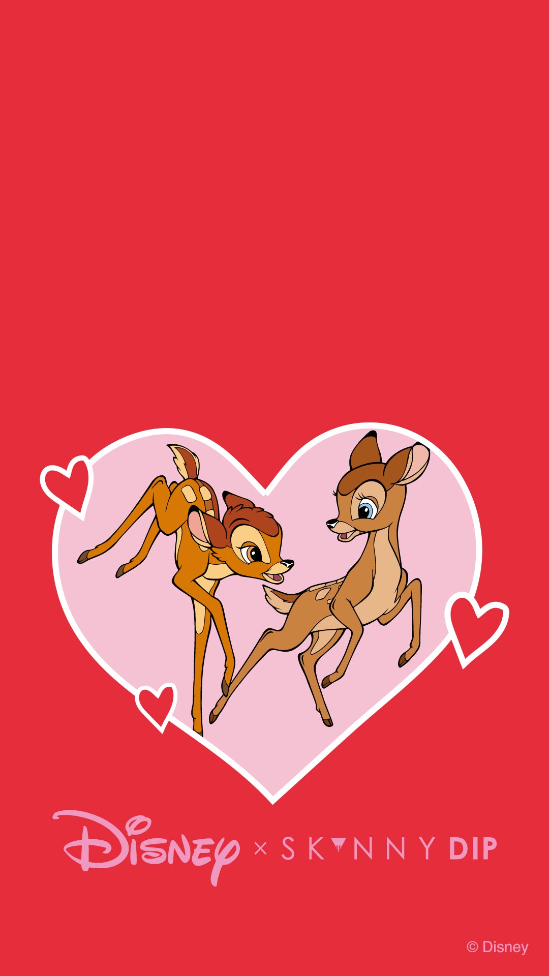 Skinnydip London Disney Bambi And Faline Phone Wallpaper