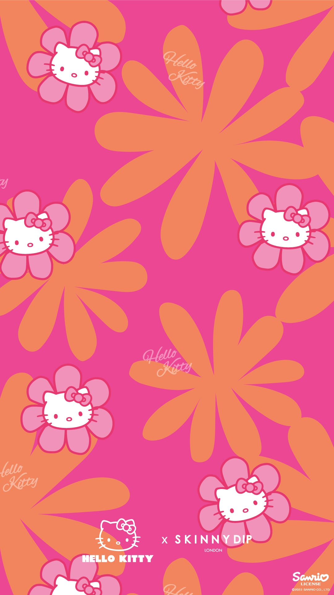 Hello Kitty x Skinnydip Phone Wallpapers, Blog