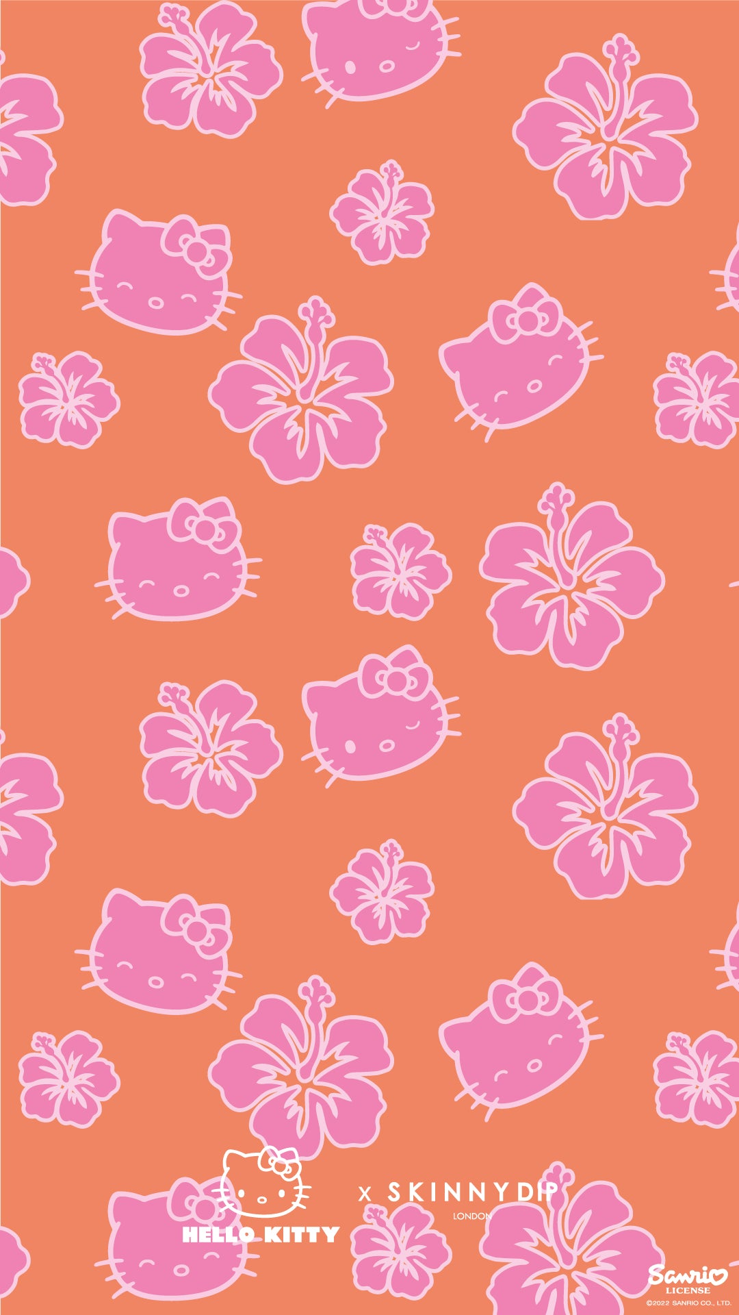 Hello Kitty x Skinnydip Drop 2 Phone Wallpaper 11