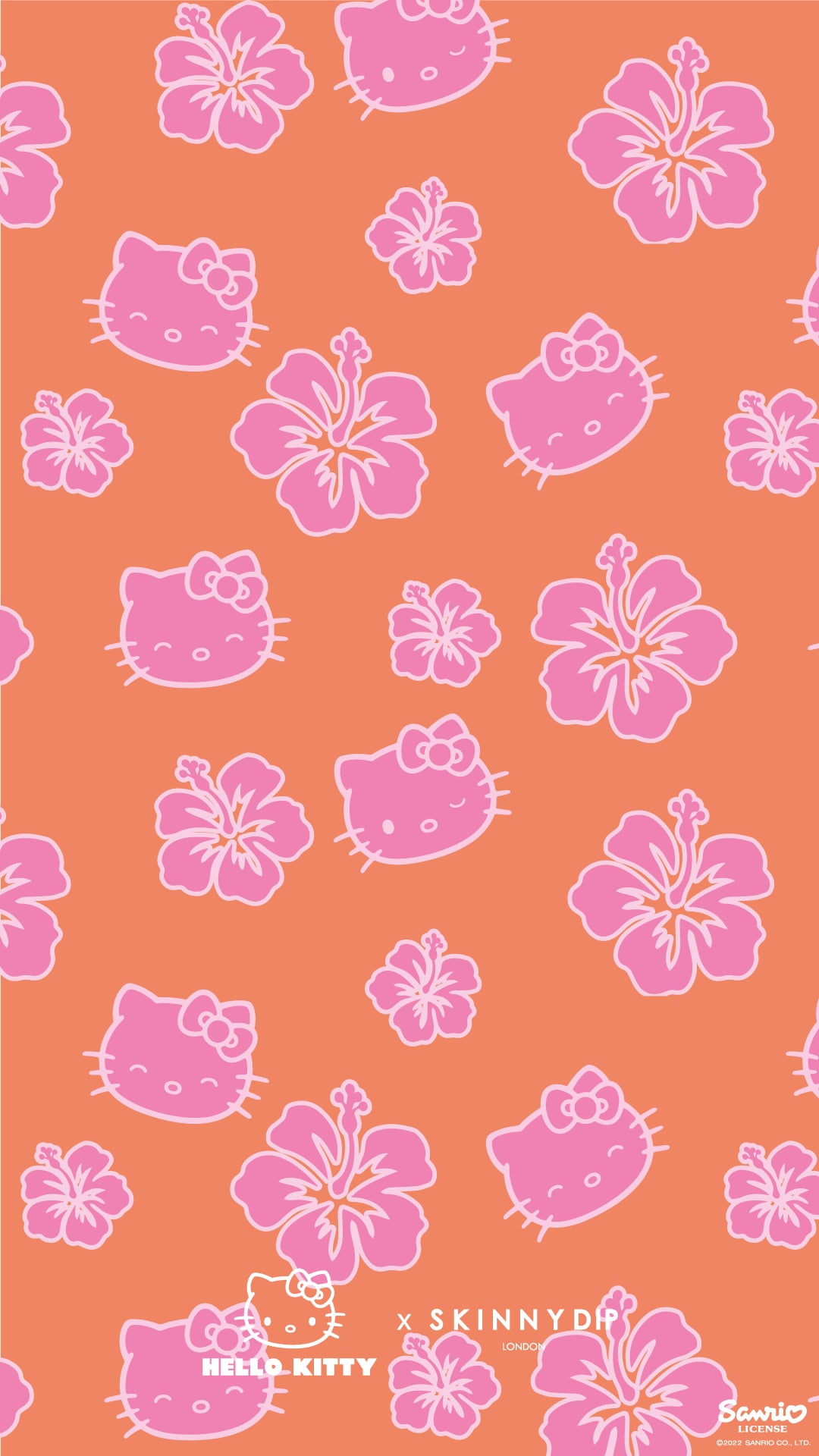 Hello Kitty x Skinnydip Phone Wallpapers, Blog