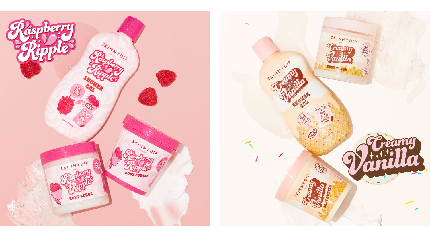 Ice Cream Beauty Collection Ranges