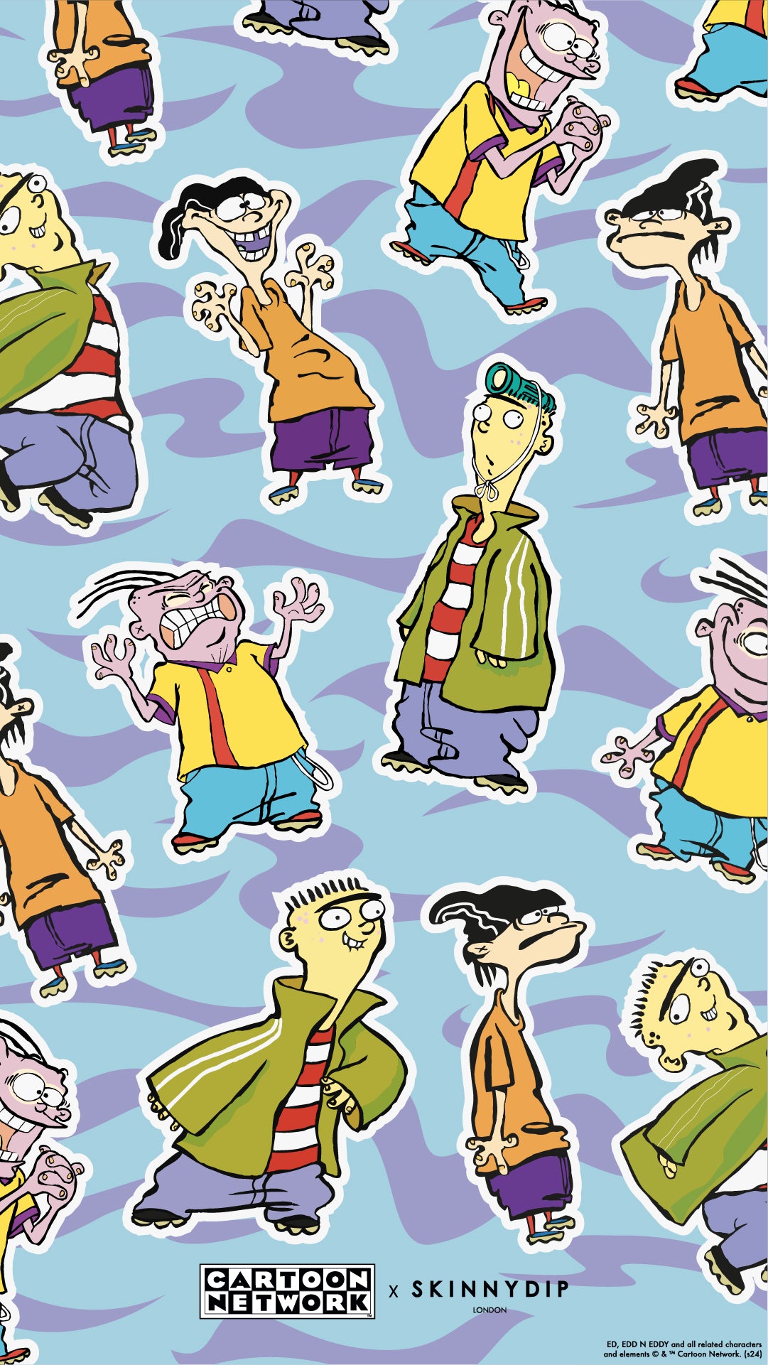 Cartoon Network x Skinnydip Ed, Edd And Eddy Phone Wallpaper