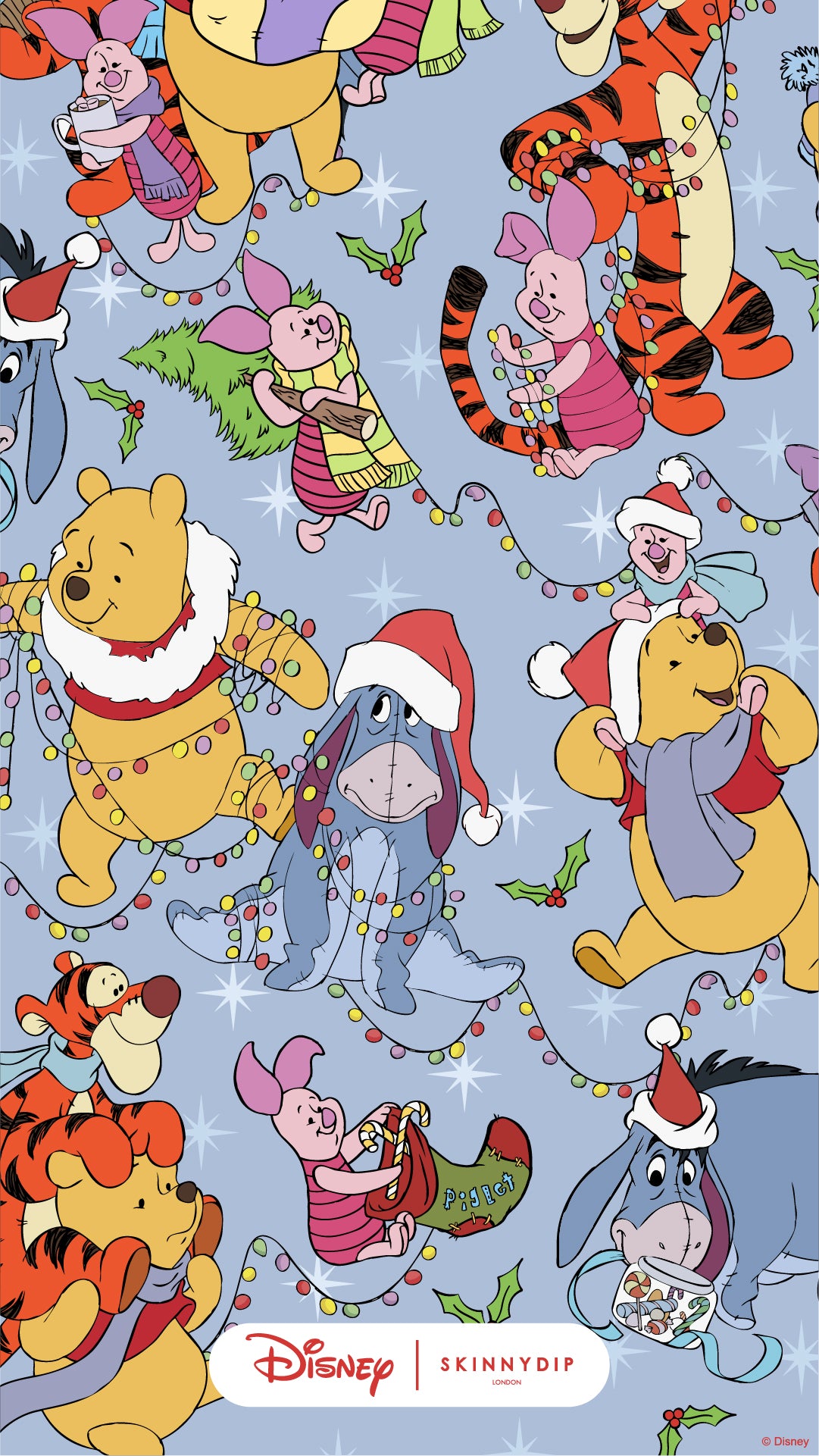 Skinnydip London Disney Christmas Phone Wallpaper 10