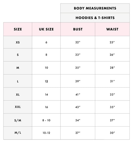 Size Guide - Skinnydip