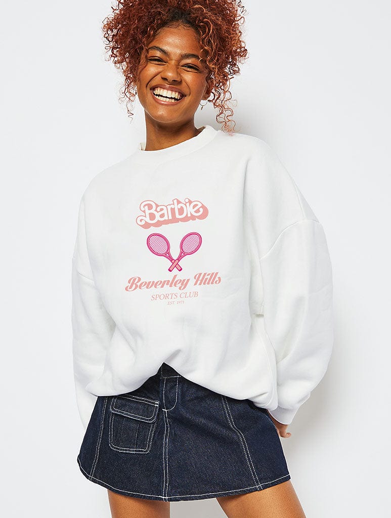 Barbie x Skinnydip Beverley Hills Sports Club Sweatshirt, L