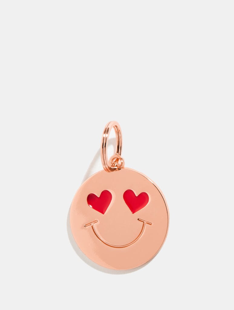Boop London Smiley Heart Eye Rose Gold Tag