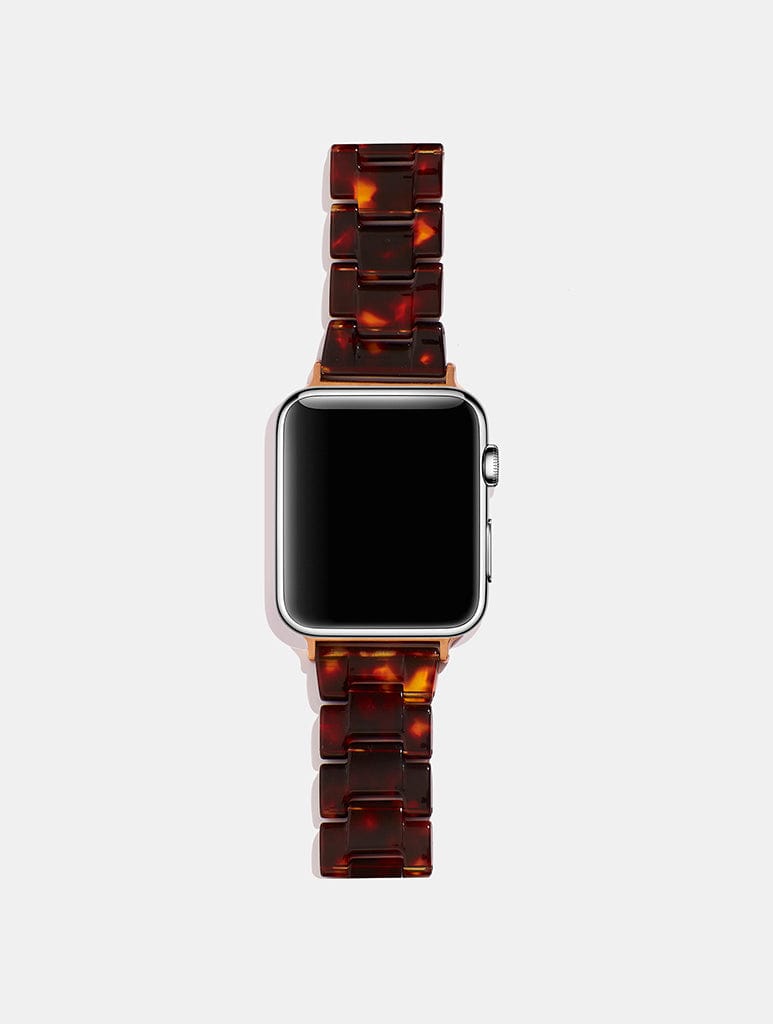 Brown Tortoiseshell Apple Watch Strap, 38/40/41mm