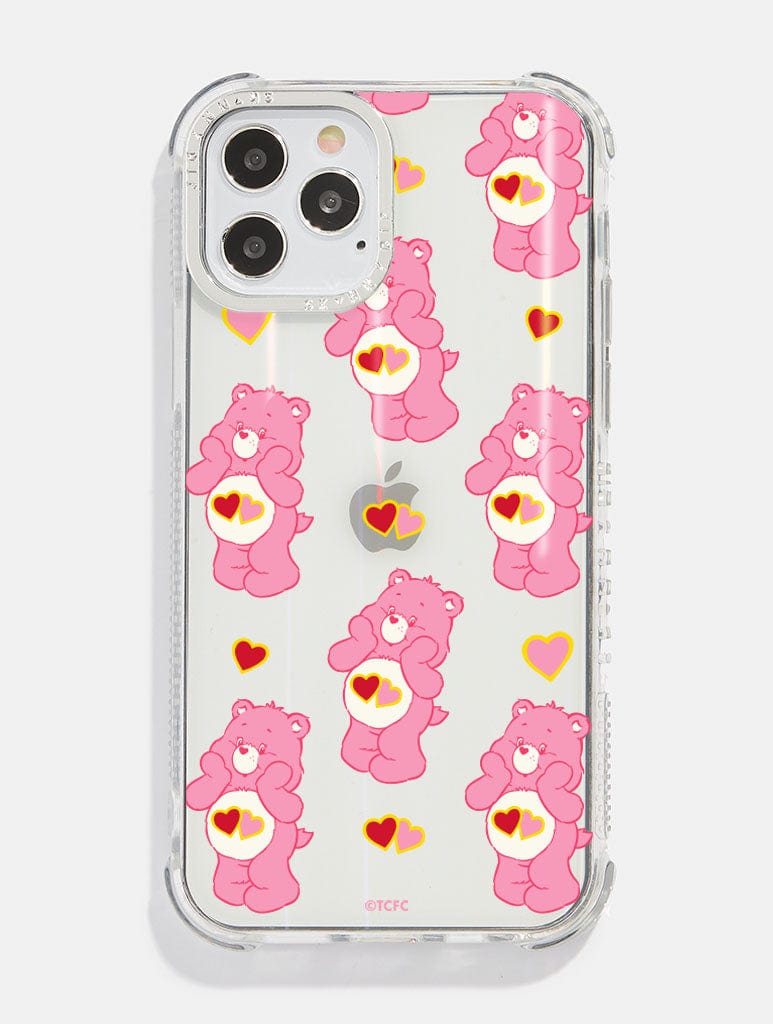 Care Bears x Skinnydip Love Repeat Shock i Phone Case, i Phone 15 Case