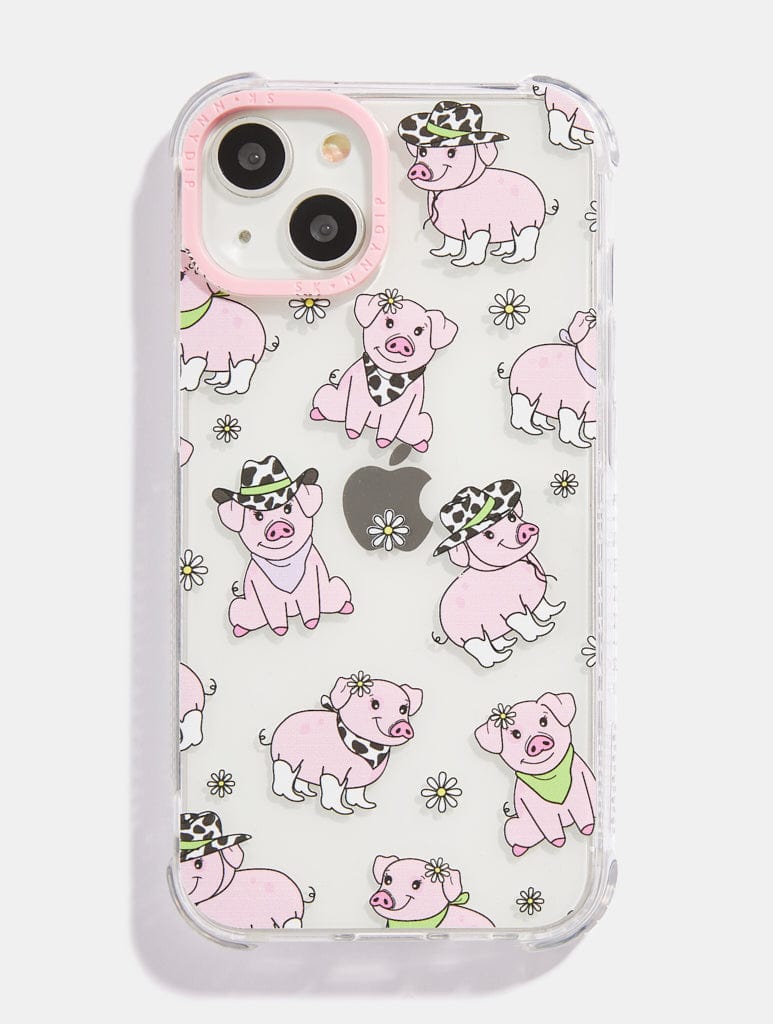 Country Pig Shock i Phone Case, i Phone 14 Case