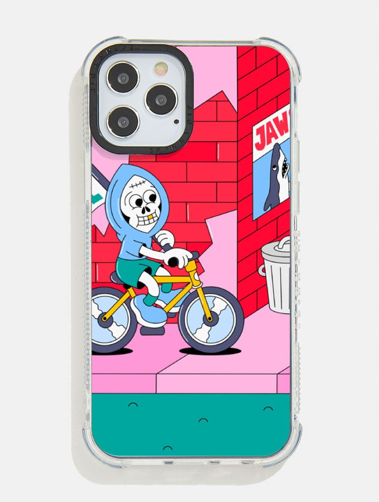 Dirty Pote x Skinnydip Skeleton Print Shock i Phone Case, i Phone 14 Case