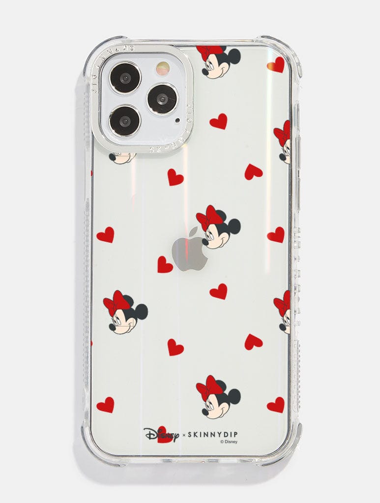 Disney Minnie Heart Shock i Phone Case, i Phone 15 Pro Max Case