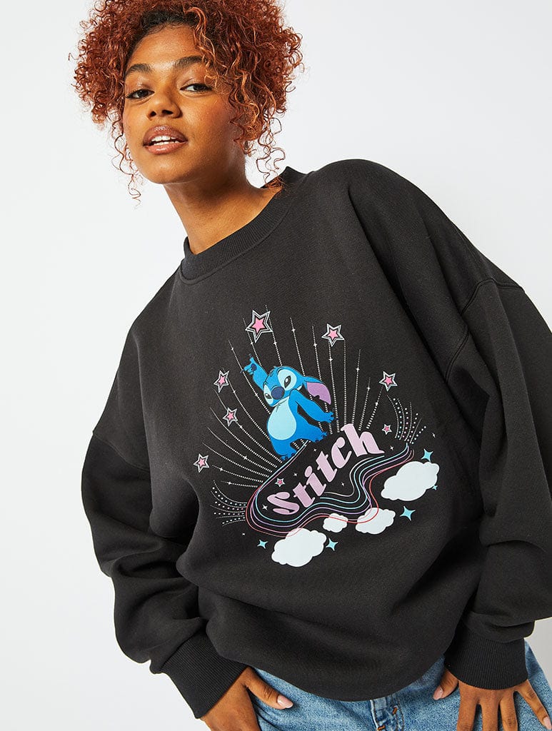 Disney Stitch Vegas Sweatshirt, M