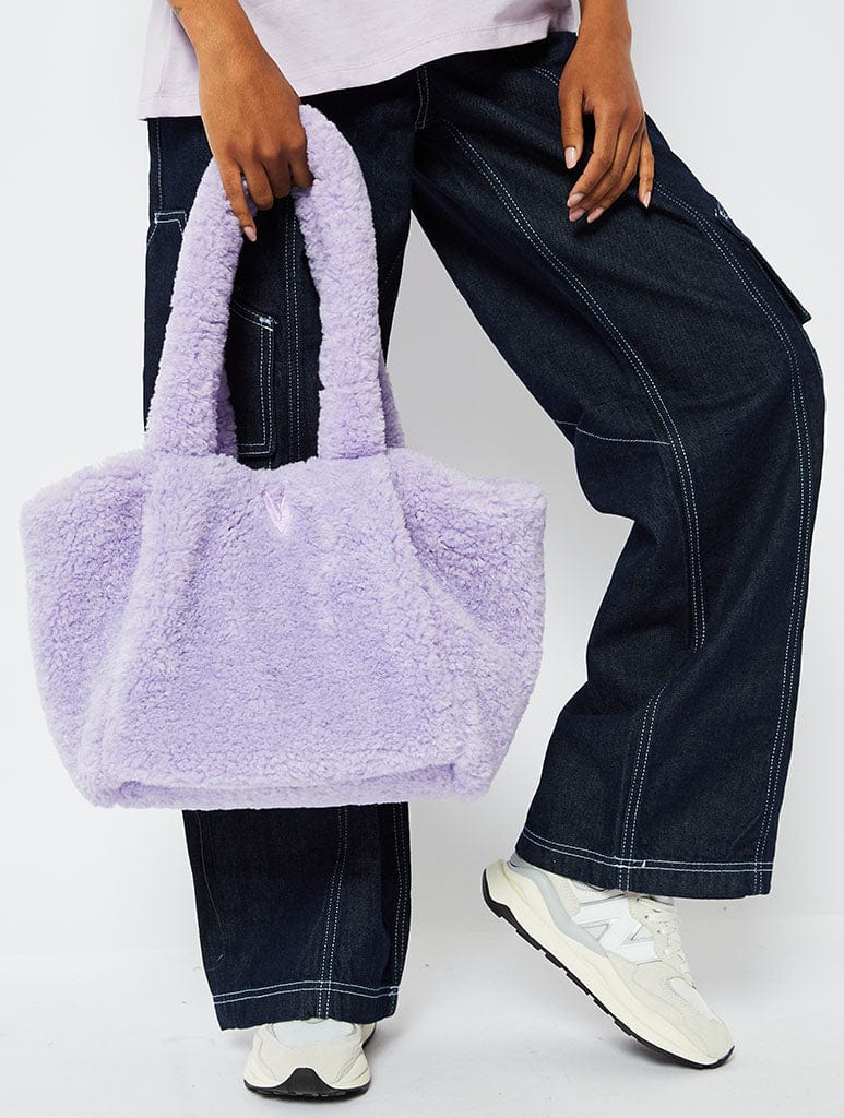 Ella Lilac Borg Tote Bag