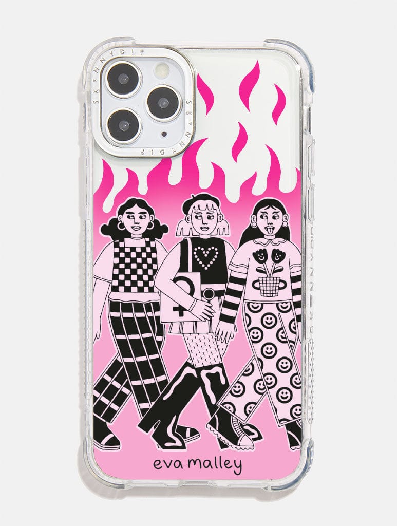 Eva Malley x Skinnydip Girls Girls Girls Shock i Phone Case, i Phone 13 Case