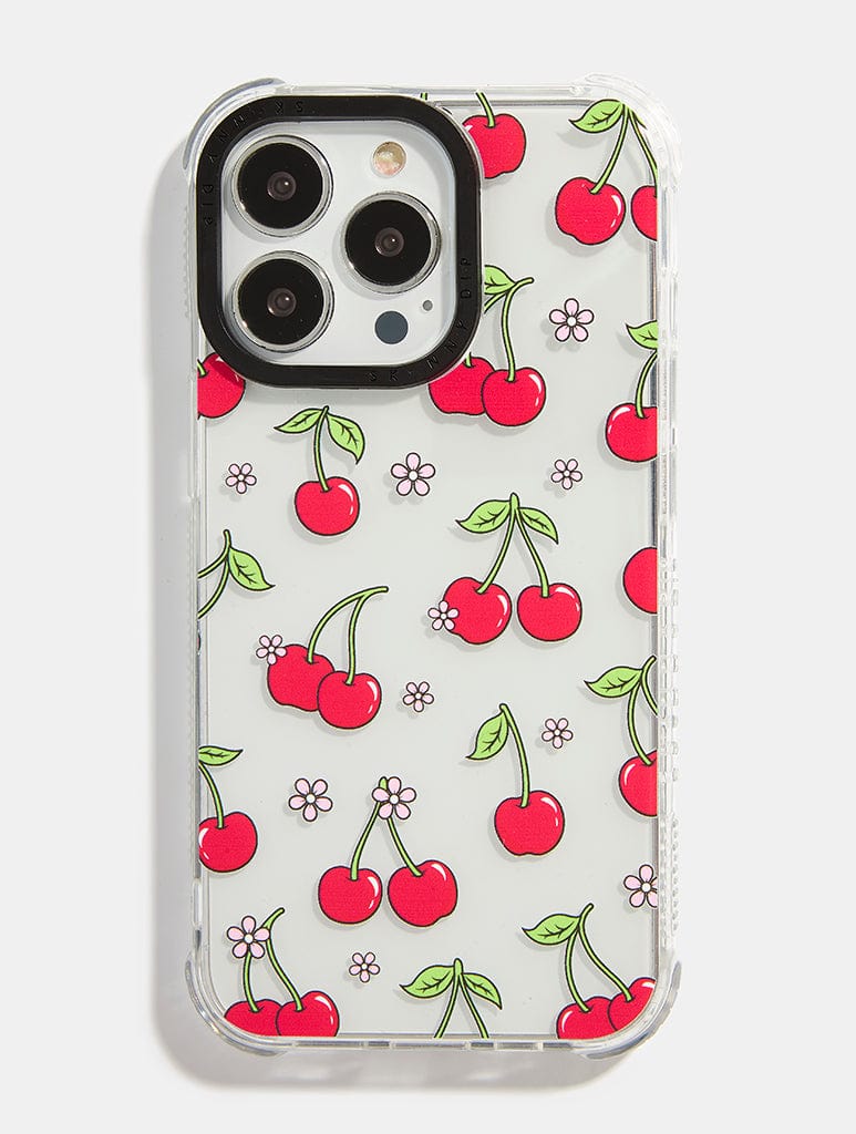 Floral Cherry Shock i Phone Case, i Phone 12 / 12 Pro Case