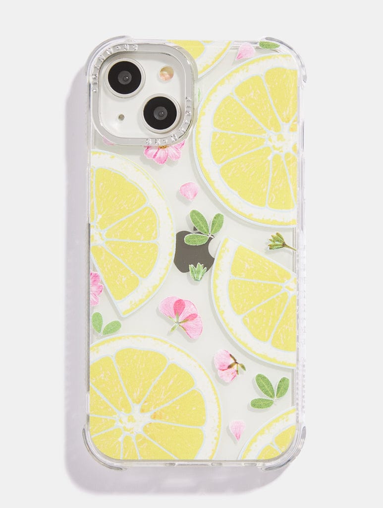 Floral Lemon Shock i Phone Case, i Phone 12 / 12 Pro Case