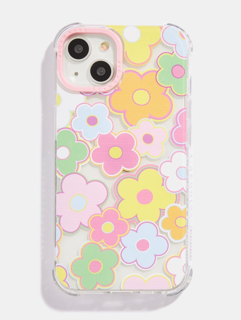 Flower Multicoloured Shock i Phone Case, i Phone 15 Pro Case