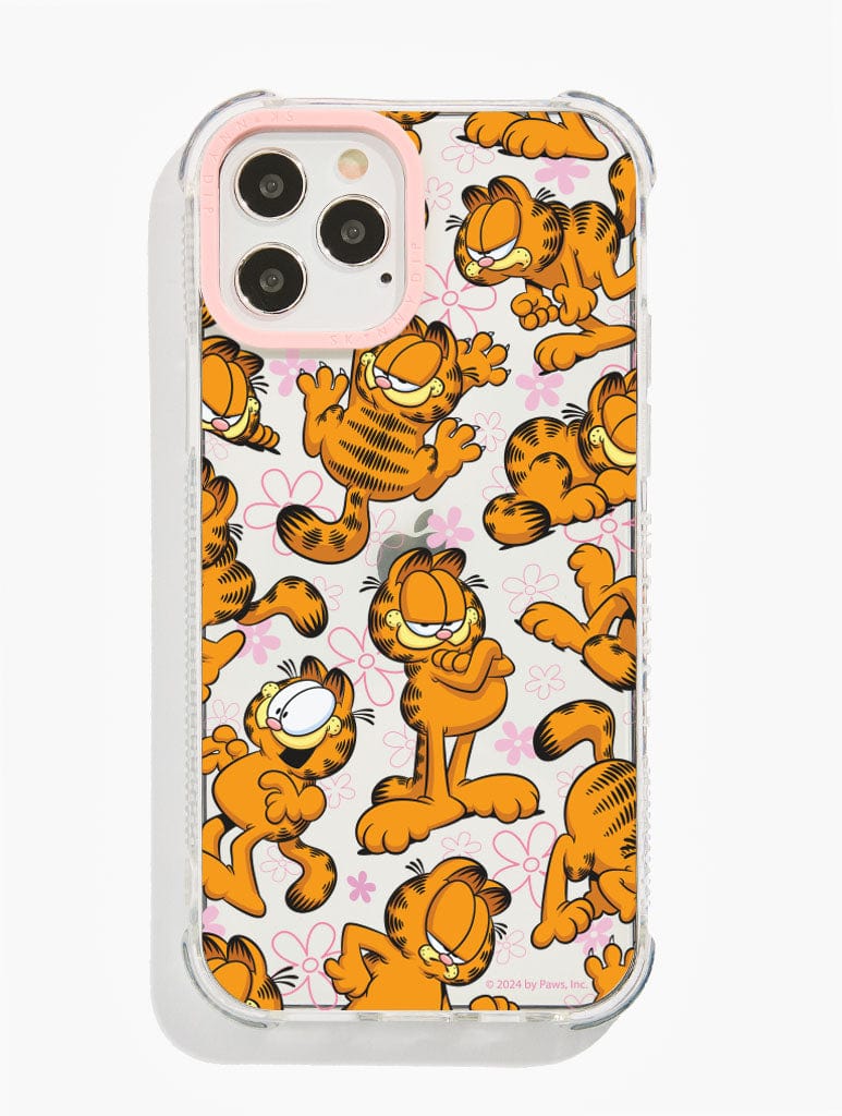 Garfield x Skinnydip Repeat Print Shock i Phone Case, i Phone 14 Pro Case