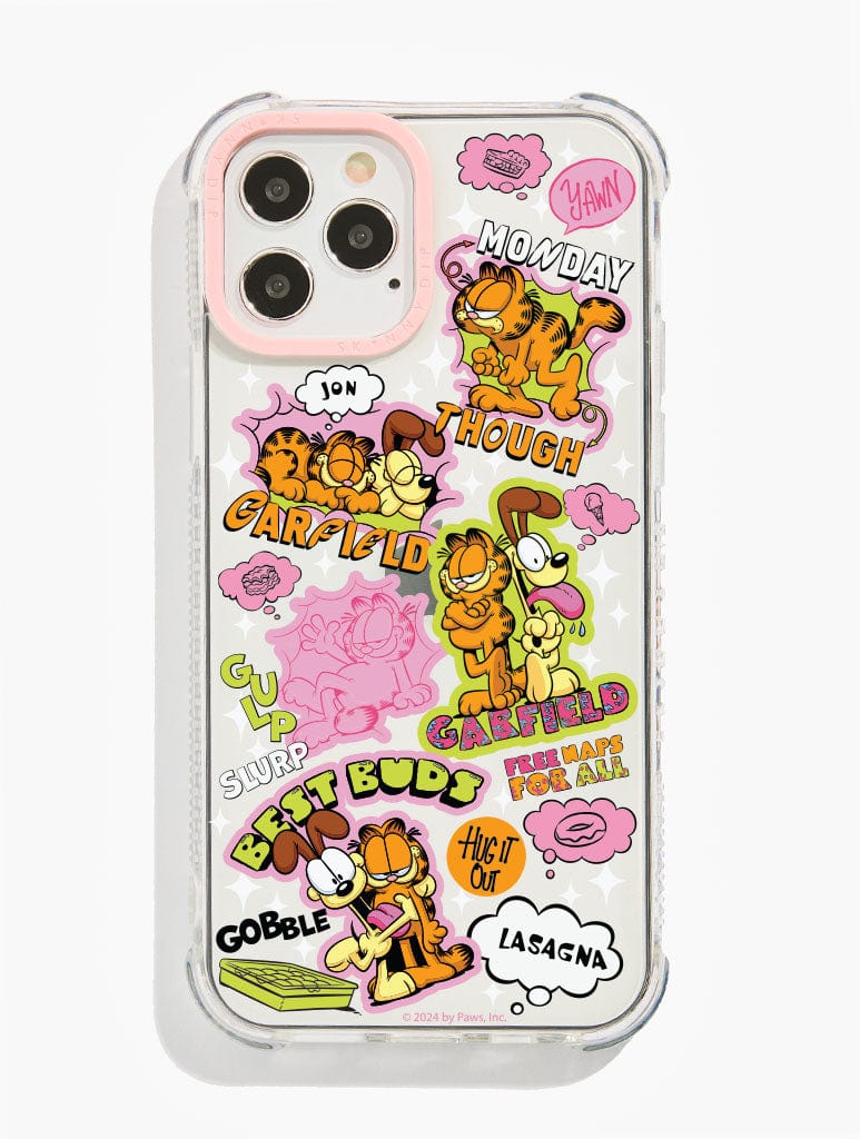 Garfield x Skinnydip Sticker Shock i Phone Case, i Phone 15 Plus Case