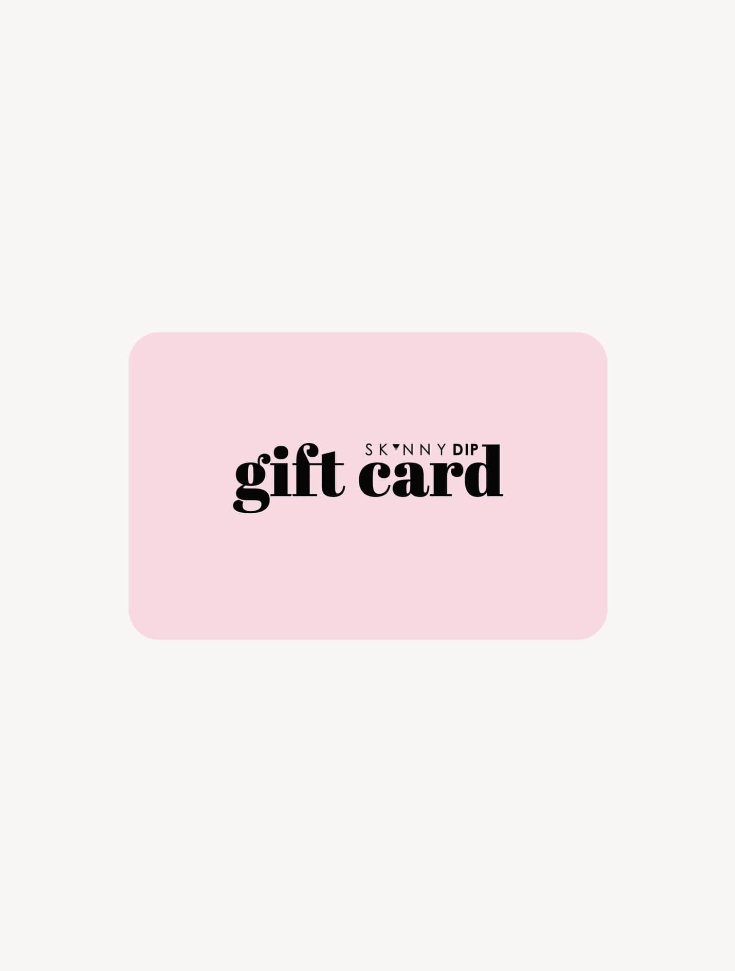 Gift Card, 25.00