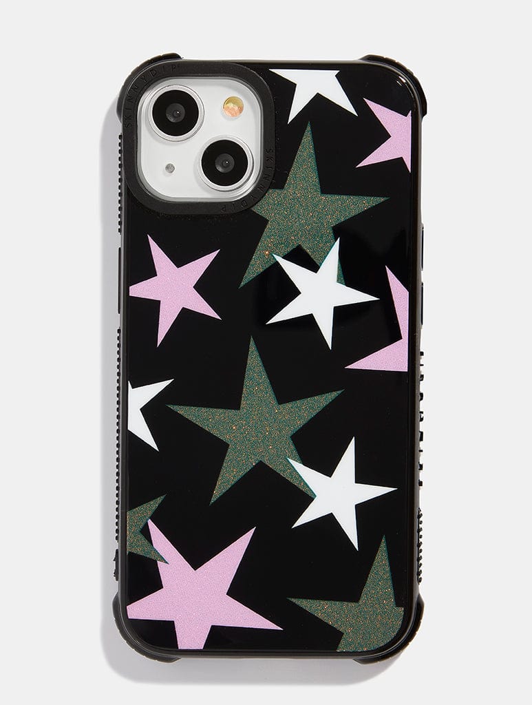 Glitter Star Shock i Phone Case, i Phone 14 Pro Case