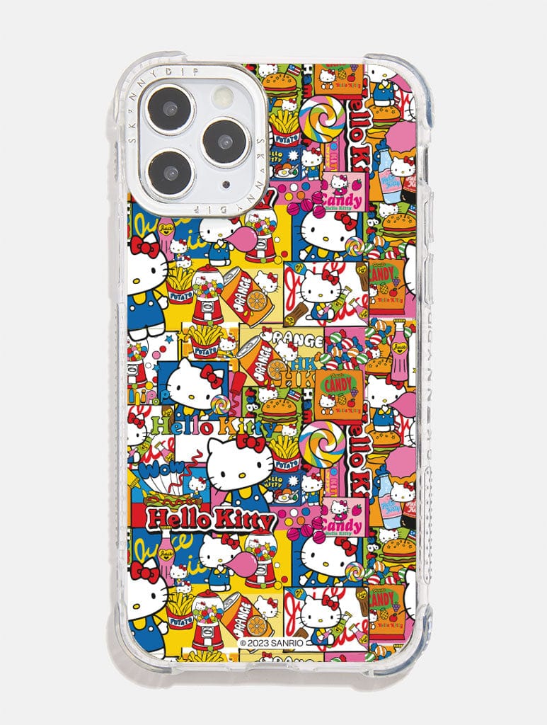 Hello Kitty x Skinnydip Food Print Shock i Phone Case, i Phone 15 Plus Case