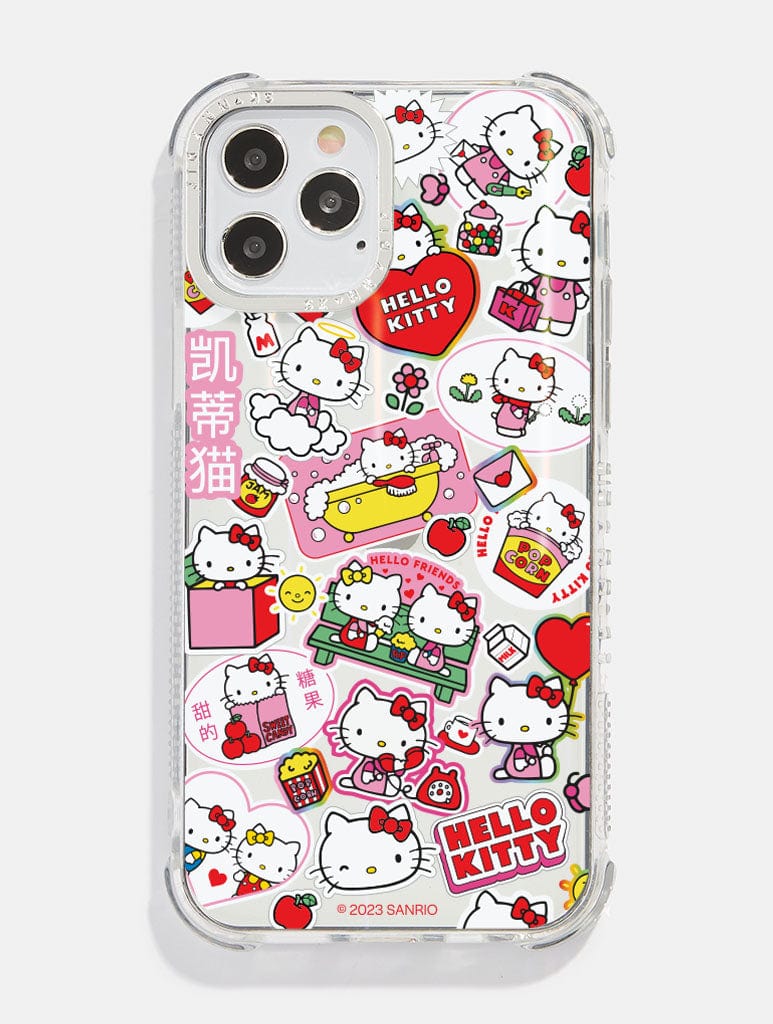Hello Kitty x Skinnydip Sticker Shock i Phone Case, i Phone 15 Pro Case