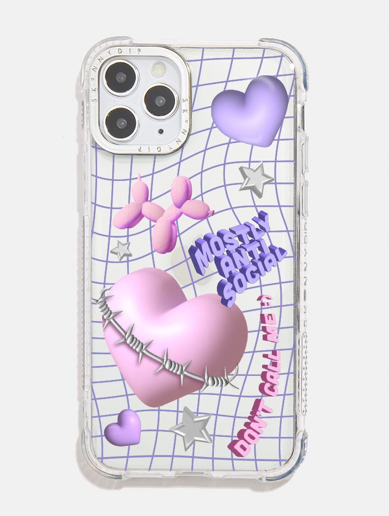 Kathryn Lucy x Skinnydip Antisocial Shock i Phone Case, i Phone 15 Plus Case