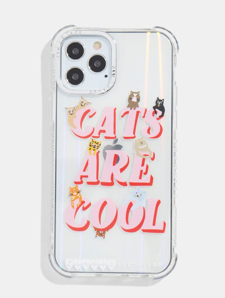 Limpet x Skinnydip Cats Are Cool Shock i Phone Case, i Phone 15 Pro Case