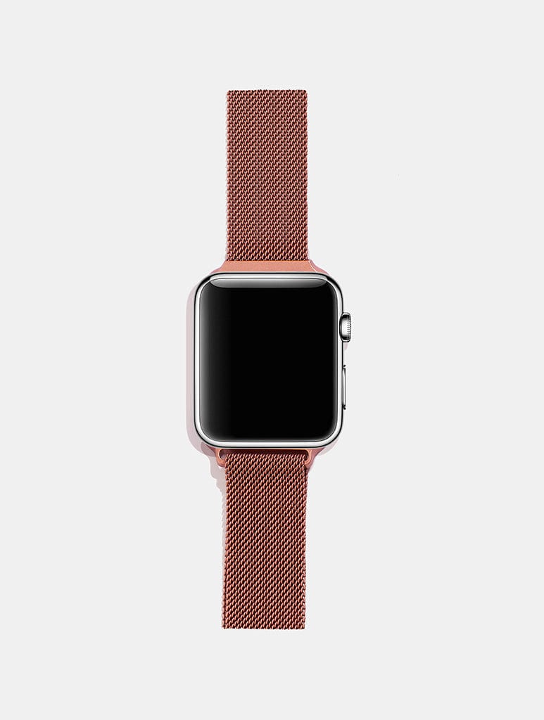 Magnetic Chain Apple Watch Strap - Rose Gold, 38/40/41mm