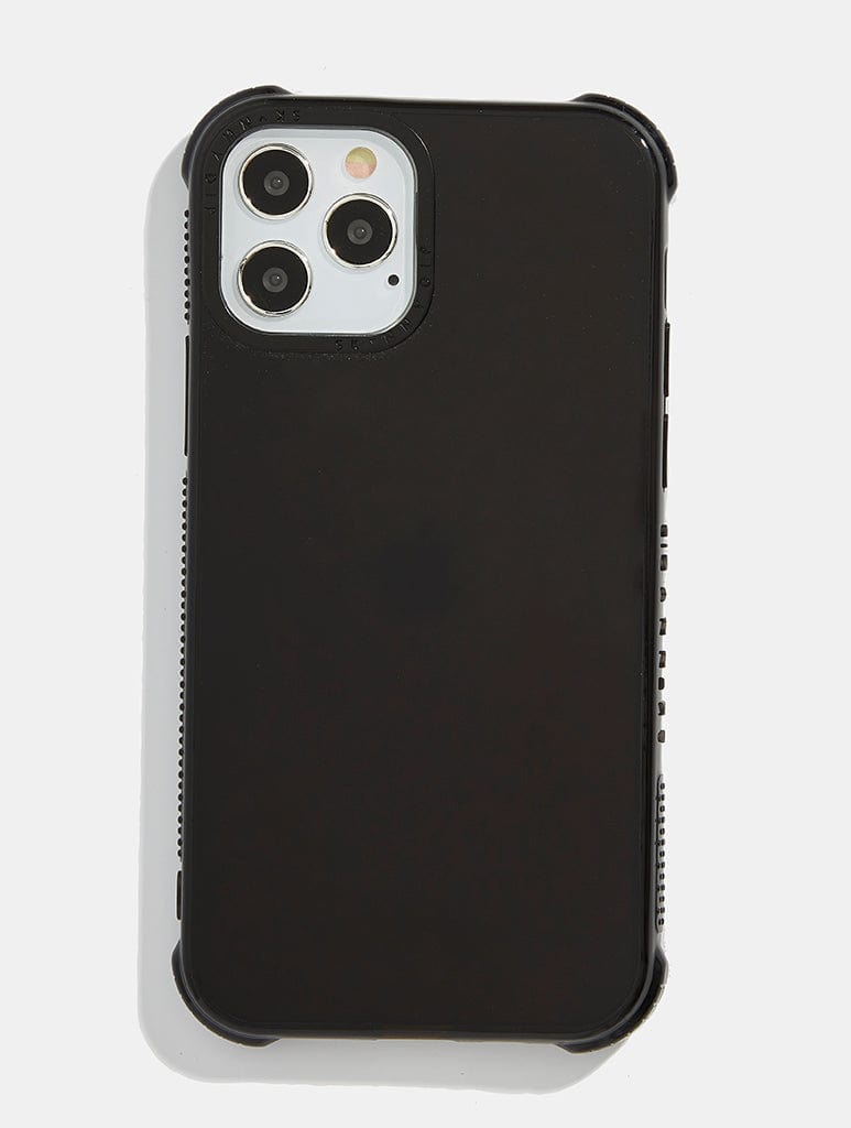 Minimal Black Shock i Phone Case, i Phone 14 Pro Max Case