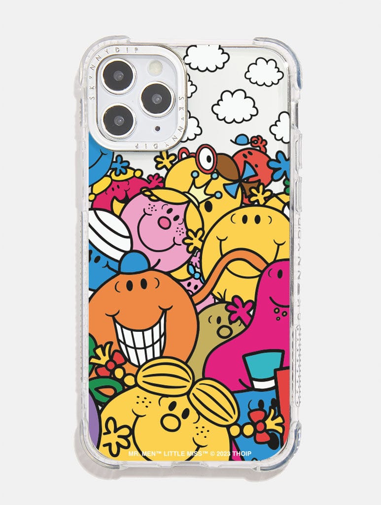 Mr Men and Little Miss x Skinnydip Dillydale Shock i Phone Case, i Phone 15 Plus Case