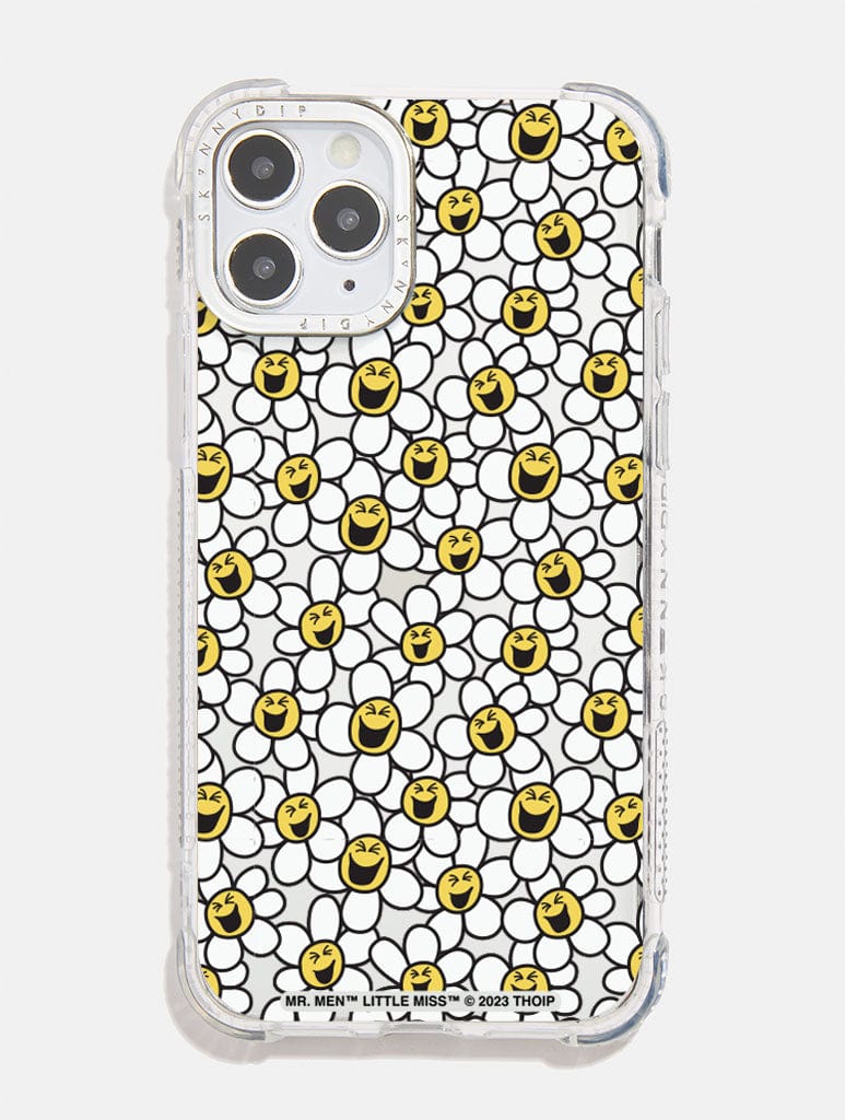 Mr Men and Little Miss x Skinnydip Laughing Daisy Shock i Phone Case, i Phone XR / 11 Case