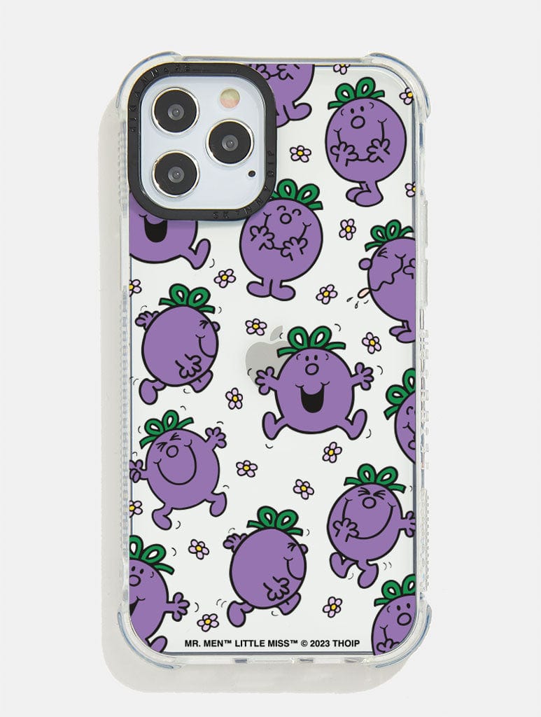 Mr Men and Little Miss x Skinnydip Little Miss Naughty Shock i Phone Case, i Phone 14 Plus Case